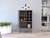 Manhattan L Bar Cabinet, Eight Wine Cubbies, Single Door