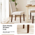 Modern Armless Dining Chairs