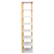 8 Tier Entryway Wooden Shoe Rack Vertical Shoe Shelf Stand