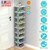 9Tier Narrow Entryway Shoe Rack Plastic Vertical Shoe