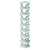 9Tier Narrow Entryway Shoe Rack Plastic Vertical Shoe