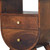 21" Chestnut Solid Wood Two Drawer Nightstand