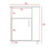 Oslo 2 Piece Kitchen Set, Kicthen Island + Kitchen Cart