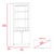 Twin Bar 2 Piece Living Room Set, Bar Cabinet + Bar Cabinet
