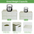 2Pcs 56L Collapsible Storage Bins 