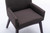 Small Modern Living Dining Room Accent Chairs Fabric Mid-Century Upholstered Side Seat Club Guest with Metal Legs 