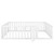 White Wood Queen Bed Frame