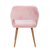 Dining Chairs with Faux Fur