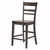 Sunset Trading Shades of Gray Slat Back Stools | Set of 2