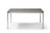 63" Dark Gray Ceramic Outdoor Dining Table