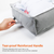 2Pcs 70L Foldable Underbed Clothes Storage Bags 
