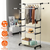 Extendable Garment Hanging Rack Clothing Hanging 