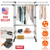 Extendable Garment Hanging Rack Clothing Hanging 