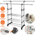 Extendable Garment Hanging Rack Clothing Hanging 