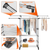 Extendable Garment Hanging Rack Clothing Hanging 