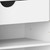 72" White Solid Wood Four Door Two Drawer Pantry Or Storage Closet