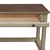 Sunset Trading Shades of Sand Computer Desk | Vanity Table | Drawer | Fully Assembled | Cream/Walnut Brown Solid Wood 