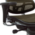 Orange and Silver Adjustable Swivel Mesh Rolling Office Chair