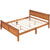 Oak Wood Queen Bed Frame