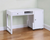 48" White Writing Desk