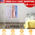 20kg/44lbs Loading Clothing Garment Racks 