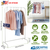 20kg/44lbs Loading Clothing Garment Racks 