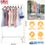 20kg/44lbs Loading Clothing Garment Racks 