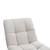 Velvet Accent Chair Retro Leisure Lounge Chair Mid Century Modern Chair Vanity Chair for Living Room Bedroom with Gold Metal Legs