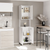Linden 76,8" Tall Two Cabinets Kitchen Pantry