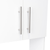 Linden 76,8" Tall Two Cabinets Kitchen Pantry