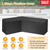 118x118x33.9inches Outdoor L Shape Sofa