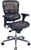 Black and Silver Adjustable Swivel Mesh Rolling Office Chair