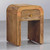 16" Oak Solid Wood One Drawer Nightstand