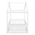 White Wood Twin Bed Frame