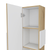 Vanguard Medicine Cabinet, Three Shelves, Single Door Cabinet