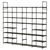 8-Tier 4-Row Shoe Rack Metal Shoe Storage Shelf 