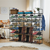 8-Tier 4-Row Shoe Rack Metal Shoe Storage Shelf 
