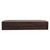 33" Brown Solid Wood Floating Wall Mount Console Table With Drawer