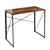 39" Brown and Black Computer Desk