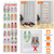 Over the Door Shoes Rack 24-Pocket 