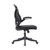 Black Adjustable Height Swivel Rolling Office Chair