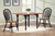 Sunset Trading Selections 34-48" Rectangular Extendable Drop Leaf Dining Table | Cherry/Antique Black Wood | Seats 2, 4