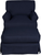 Sunset Trading Horizon Replacement Slipcover Only for T-Cushion Chair | Performance Fabric Washable Water-Resistant Stain-Proof | Navy Blue