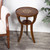 Homeroots Living Room 24" Brown And Olive Ash Manufactured Wood Round End Table With Shelf, Brown Finish
