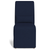 Sunset Trading Newport Slipcovered Dining Chair | Performance Fabric Washable Water-Resistant Stain-Proof | Navy Blue 