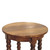 22" Brown Solid Wood End Table
