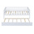 White Wood Twin Day Bed With Trundle