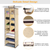 11 Cells Hanging Closet Shelves Cabinet