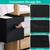 2 Sets Storage Bin Non-Woven Fabric Cube Organizer 
