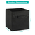 2 Sets Storage Bin Non-Woven Fabric Cube Organizer 
